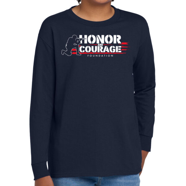 FC - Youth Heavy Cotton 100% Cotton Long Sleeve T Shirt Thumbnail