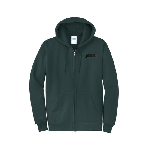 LC - Core Fleece Full Zip Hooded Sweatshirt Thumbnail
