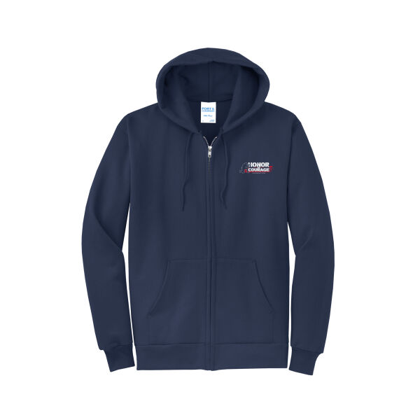 LC - Core Fleece Full Zip Hooded Sweatshirt Thumbnail